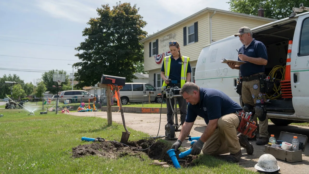 Slab Leak Repair in Luzerne, PA near me